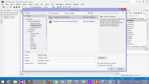 Integration Service Project